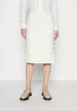 Boss Vevoka - Pencil Skirt - Open White