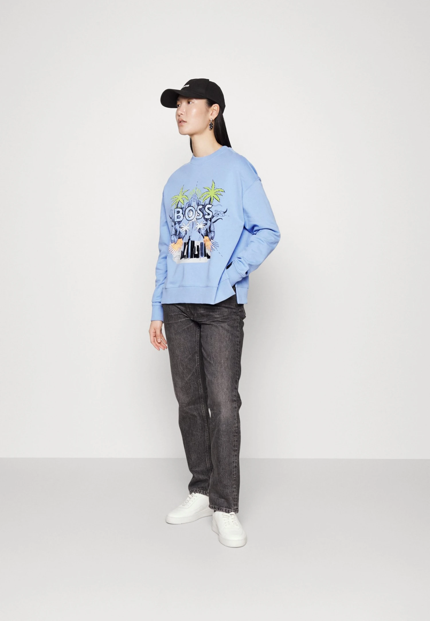 Boss Sweatshirt - Open Blue 4 Boss Sweatshirt - Open Blue - Image 2