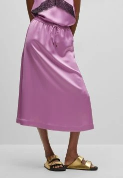Boss Vesala - A-Line Skirt - Open Pink Six