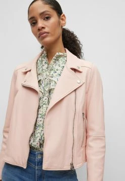 Boss Leather Jacket - Pink Sixteen -Boss Shop 0631c53ad54d437b9643ad9c3469f72f