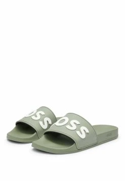 Boss Kirk Unisex - Pool Slides - Open Green Three 10 Boss Kirk Unisex - Pool Slides - Open Green Three -Boss Shop 0839ea21760346e48d952bf0c5900e1b