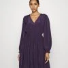 Boss Darata - Day Dress - Dark Purple -Boss Shop 09934b438bb546f4ba42e379a4fde159