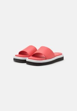 Boss Allie Slide - Heeled Mules - Bright Pink -Boss Shop 0aeb37a76155477d950f030e54f96a63