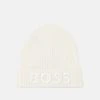 Boss Exclusive Zarya - Beanie - Open White -Boss Shop 0c9ef6b0e5fb4012b22dd13b7a3d3625