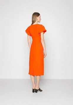 Boss Dawinga - Cocktail Dress / Party Dress - Bright Orange -Boss Shop 0f281bd075a64eb4b9c327f4b5410f7c