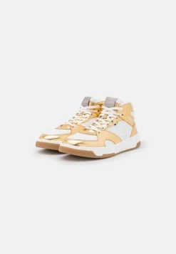 Boss Baltimore Hito - High-Top Trainers - Gold -Boss Shop 0f47b23f991b49ea81d03f6e51633e13