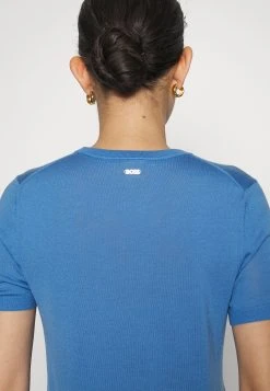 Boss Falyssias - Basic T-Shirt - Open Blue -Boss Shop 117a043d6d324c849a193dd2bec3f6c5