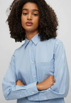 Boss C_Bostucci - Button-Down Blouse - Light Blue -Boss Shop 11bedf9952ed4f518f82e78e22c3cd07