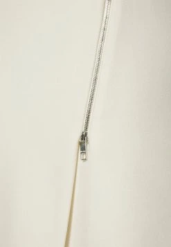 Boss Duzira Asymmetrical Zip Detail Business Dress - Day Dress - Open White -Boss Shop 159505f49007469a8ff9b531ec36c7d5