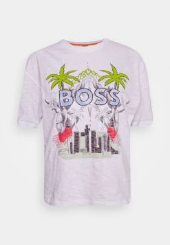 Boss Evarsy - Print T-Shirt - White -Boss Shop 180fcb17a1684461a803085a7a3d6efa