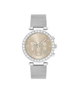 Boss Chronograph Watch - Silver Coloured 7 Boss Chronograph Watch - Silver Coloured -Boss Shop 18586654b31d425091af9e0b44e0b349