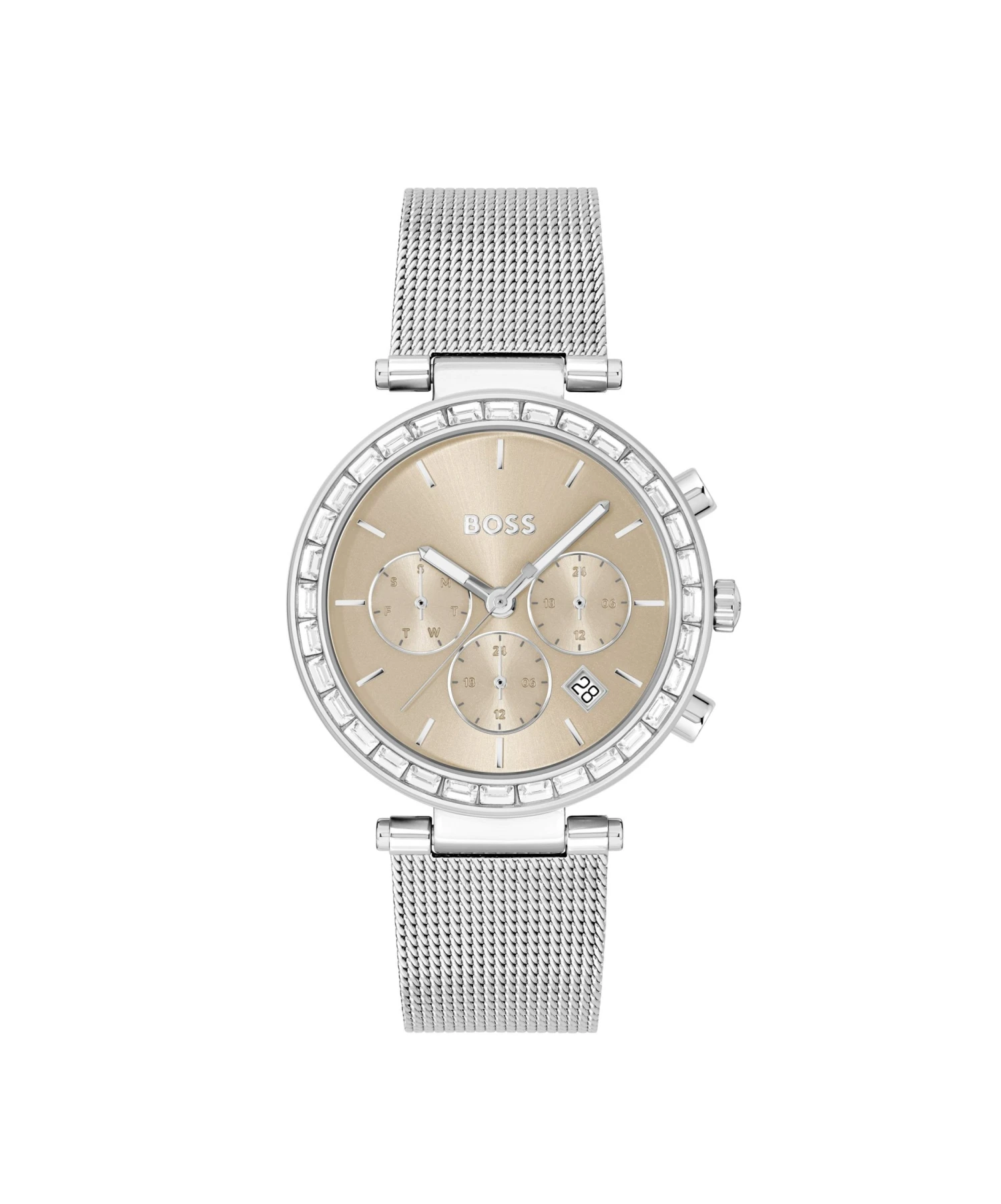 Boss Chronograph Watch - Silver Coloured 5 Boss Chronograph Watch - Silver Coloured - Image 3