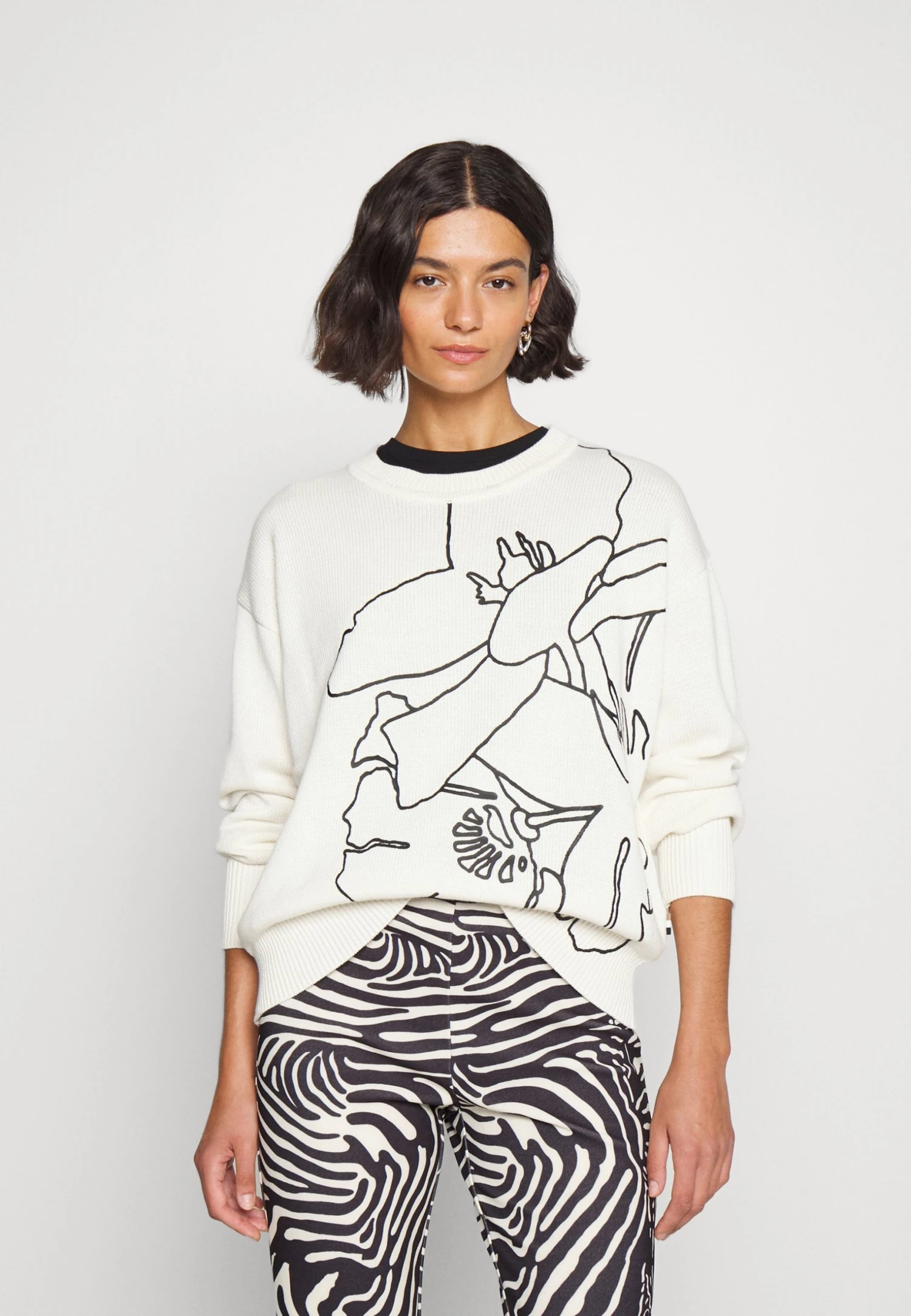 Boss Famarina - Jumper - Open White 3 Boss Famarina - Jumper - Open White