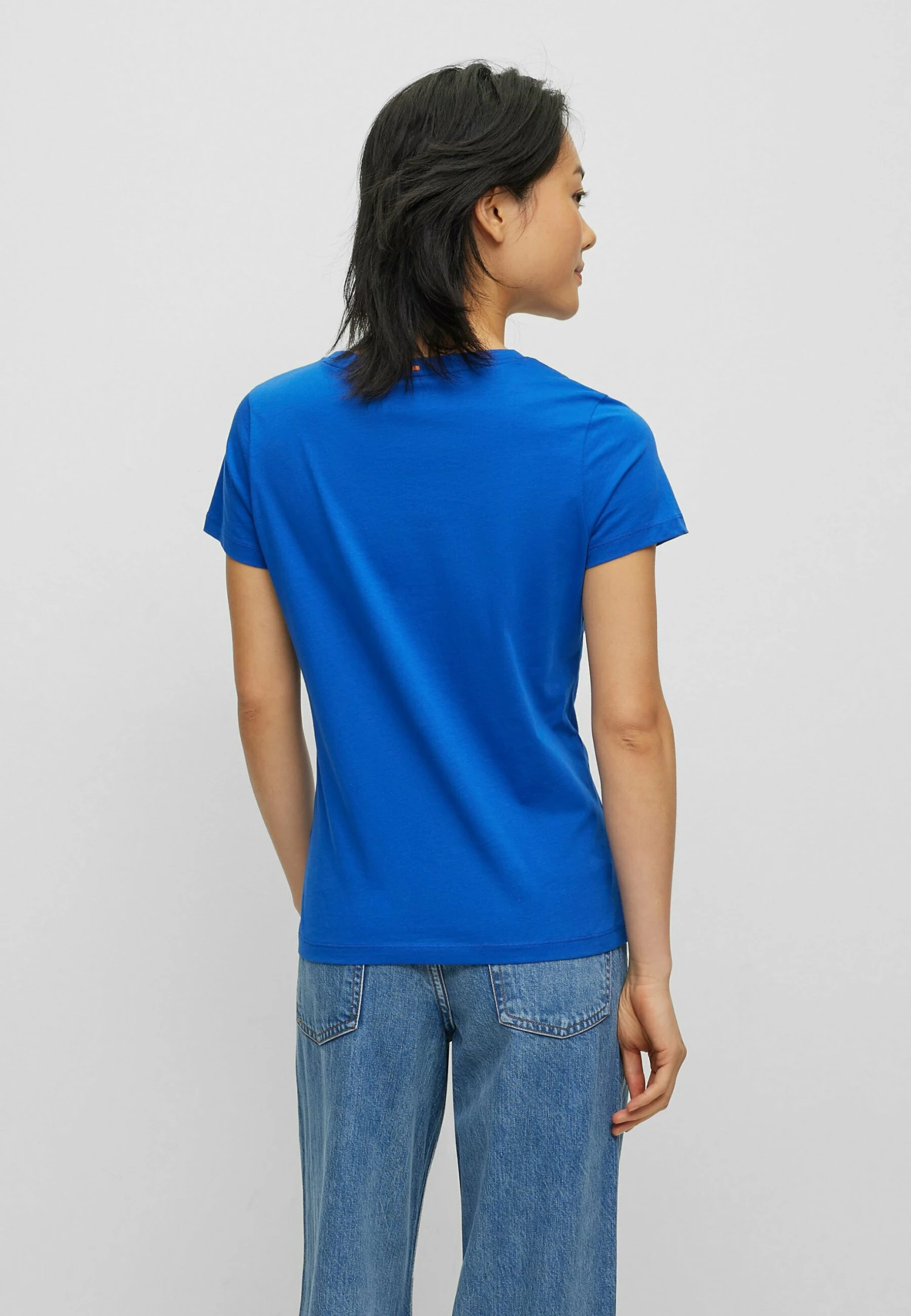 Boss Esogo - Basic T-Shirt - Open Blue Three 5 Boss Esogo - Basic T-Shirt - Open Blue Three - Image 3