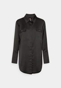 Boss Besatina - Button-Down Blouse - Black -Boss Shop 1d486e6b95cf437bb640887d6c158c84