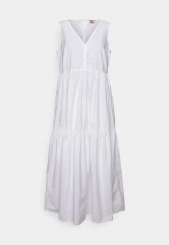 Boss Ditesta - Maxi Dress - White -Boss Shop 1f8b958f51a144b18b7263ec370d8a91