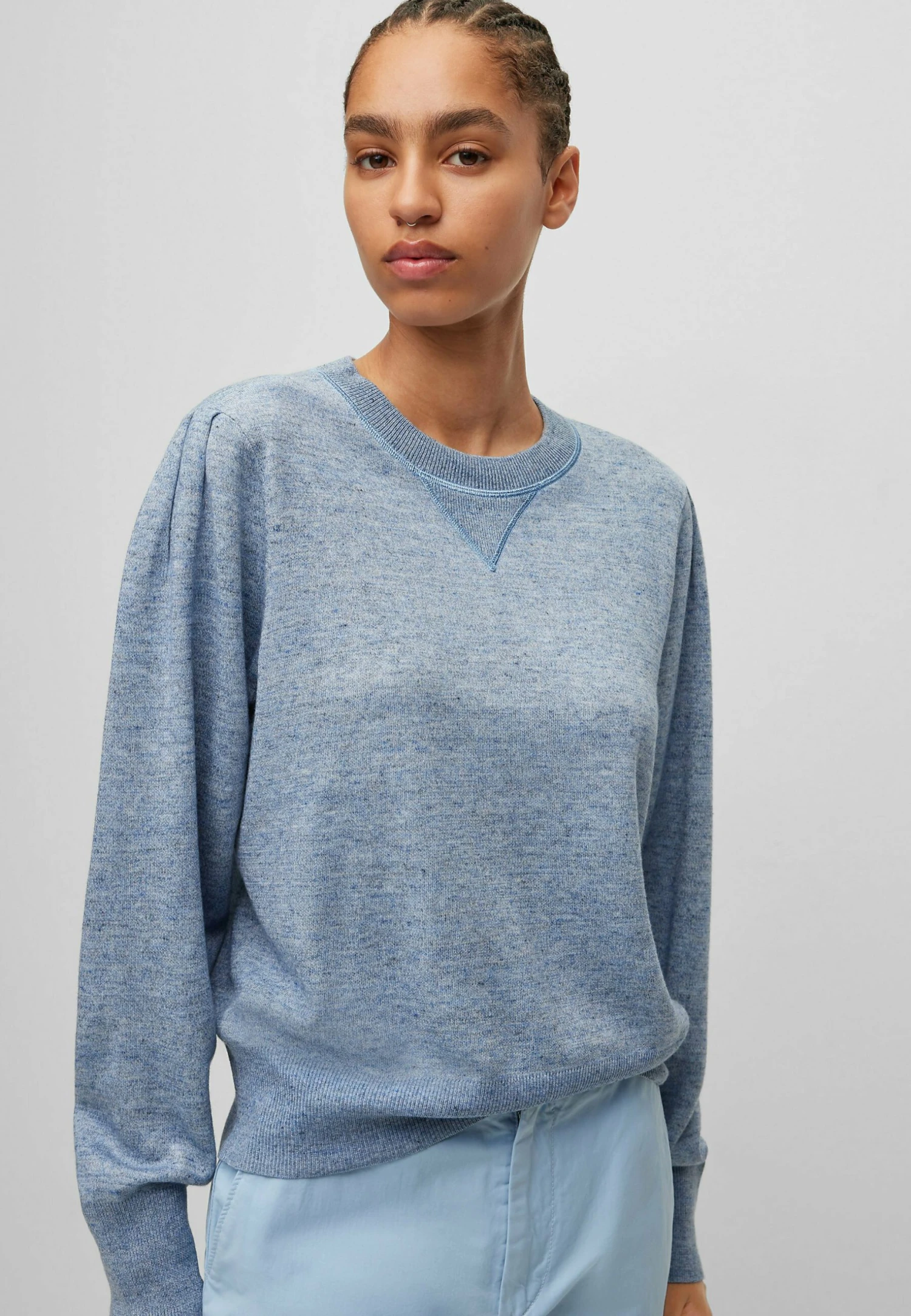 Boss Filia - Jumper - Hellblau Eins 6 Boss Filia - Jumper - Hellblau Eins - Image 4