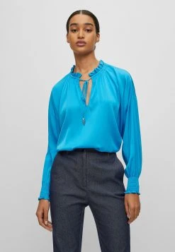 Boss Baratina - Blouse - Blue Nineteen -Boss Shop 218f4a9832584c16a25ea7084200ca6c