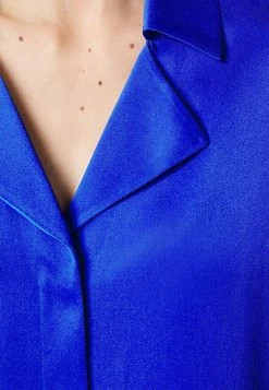 Boss Button-Down Blouse - Bright Blue -Boss Shop 25b399b729944ef98ac63f5bdcdd4a94