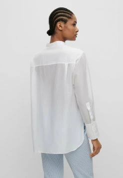 Boss Bessenia - Button-Down Blouse - White -Boss Shop 260ef31f962d49519c89e5b8f49ae310