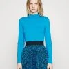 Boss Emata - Long Sleeved Top - Bright Blue