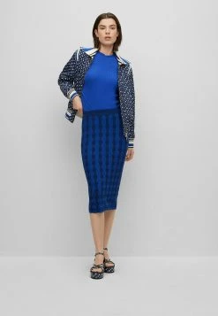 Boss Feskiera - Jumper - Blue Thirteen -Boss Shop 296bd704f5b041ebbddd9cc2c67f3358