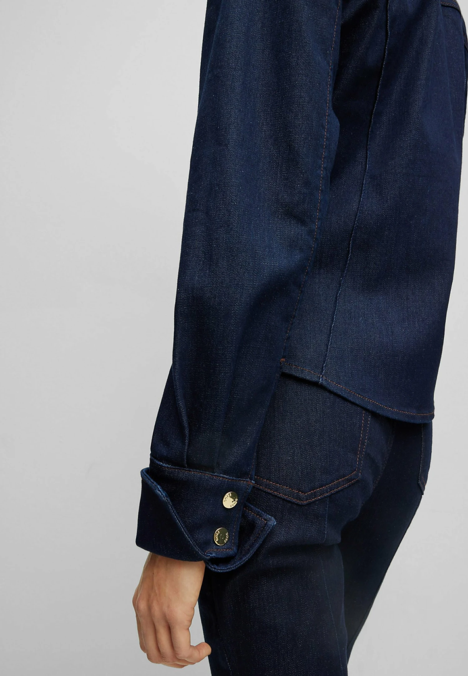 Boss Button-Down Blouse - Button-Down Blouse 7 Boss Button-Down Blouse - Button-Down Blouse - Image 5