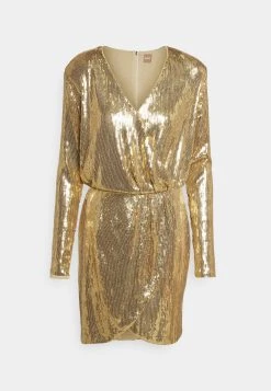 Boss Epalleta - Cocktail Dress / Party Dress - Gold -Boss Shop 2b4730ccd3c24efb9aa39441cccfbd8d
