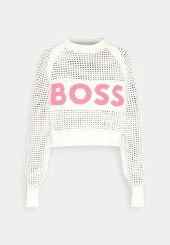 Boss Fenniki - Jumper - Open White -Boss Shop 2c8f2a2a90114bb6807637e5d785a3c6