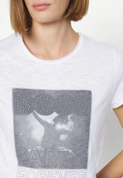 Boss Elenza - Print T-Shirt - White 15 Boss Elenza - Print T-Shirt - White -Boss Shop 2eef520096f440d2b8781067428b7c6b