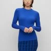 Boss Feskiera - Jumper - Blue Thirteen -Boss Shop 2f0604845d0142ca8bd6dda8f1419640
