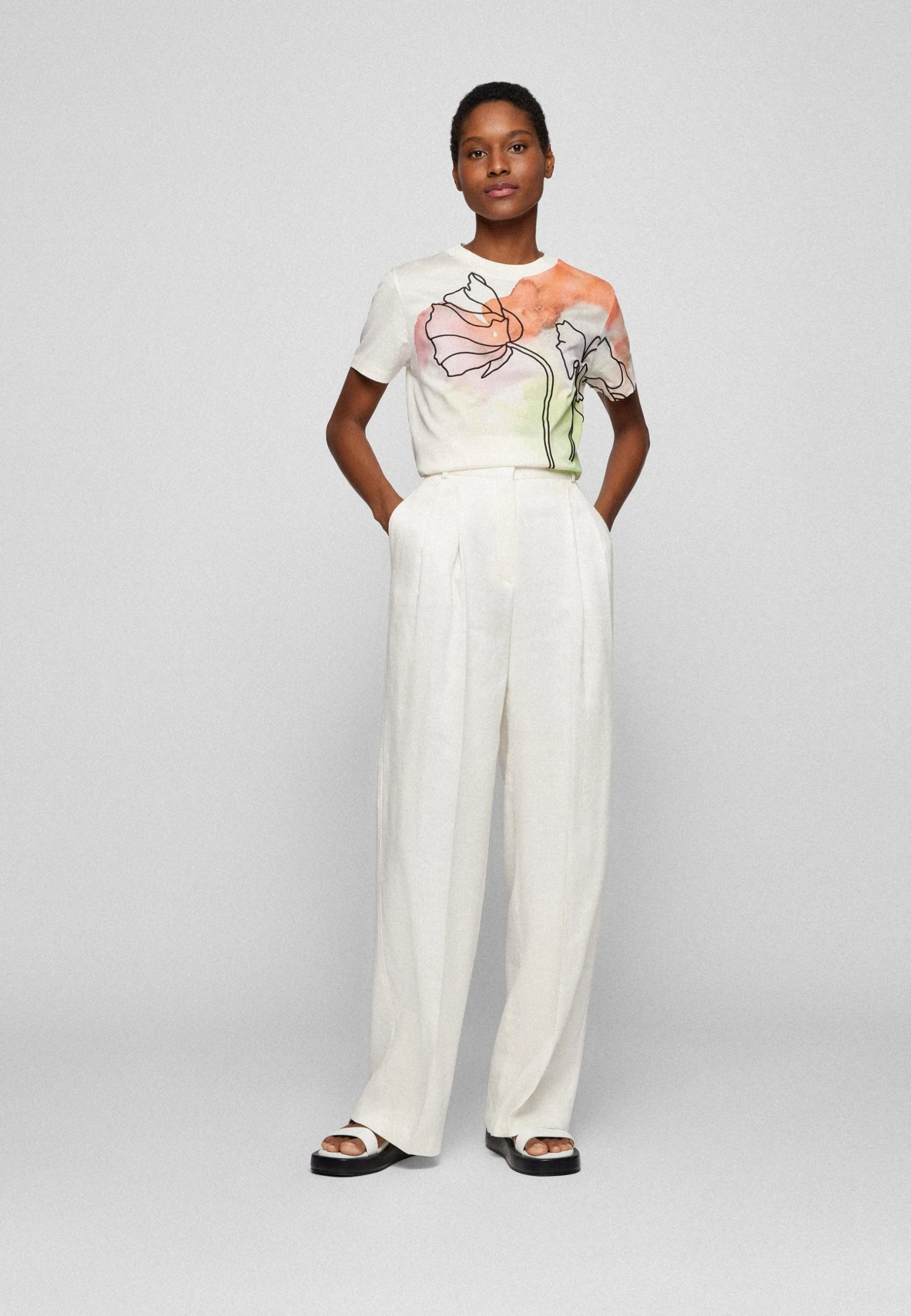 Boss Ehanni - Print T-Shirt 4 Boss Ehanni - Print T-Shirt - Image 2