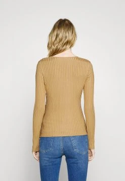 Boss Eruna - Long Sleeved Top - Medium Beige 11 Boss Eruna - Long Sleeved Top - Medium Beige -Boss Shop 30ae0efeb5f0487e9ff2a735e3a388ca