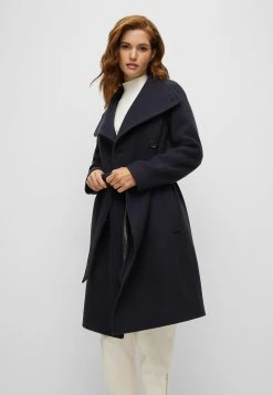 Boss Cedandy - Classic Coat - Open Blue Six -Boss Shop 30bb1bd96bf240f3a8d2310cc589f700