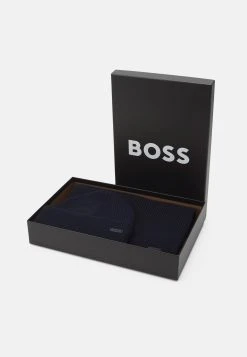 Boss Fantastico Unisex Set - Scarf - Dark Blue -Boss Shop 31009296464945dfa7392e72a6b32021