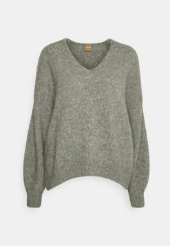 Boss C Fondianan - Jumper - Silver -Boss Shop 31b046217c0d418a9c54a7954a706f2e