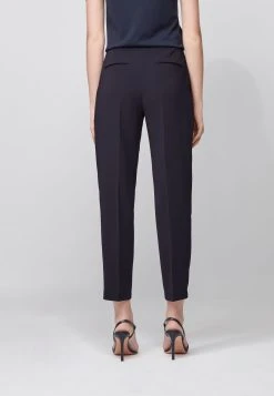 Boss Tapia Smart Trousers With Belt - Trousers - Open Blue -Boss Shop 32270347979644feb06e1a4947e54470