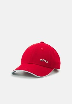 Boss Bold Curved Unisex - Cap - Medium Red
