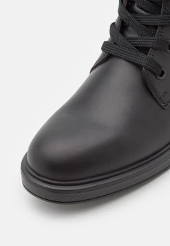 Boss Vanity Lace Up Bootie - Lace-Up Ankle Boots - Black -Boss Shop 33ca6de3227d45a2b3e89345d68039ac