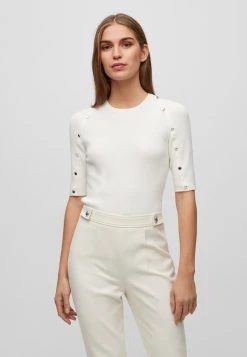 Boss Famistosa - Print T-Shirt - Open White