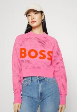Boss Fenniki - Jumper - Medium Pink -Boss Shop 36605b7e1c1e4105881424e43c28c9b6
