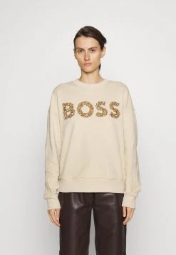 Boss Ecaisa Logo - Sweatshirt - Open Yellow