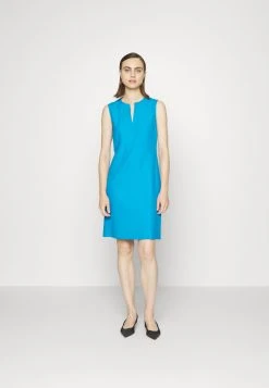 Boss Duwa - Shift Dress - Bright Blue -Boss Shop 38bfbd66d0f7436887d69f731a08a98f