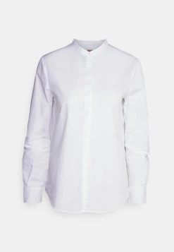 Boss Befelize - Button-Down Blouse - White -Boss Shop 3ad4c9b566e44ee3a617710a213a298c