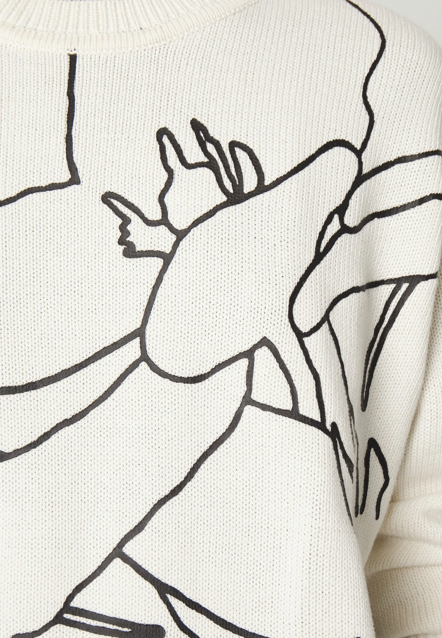 Boss Famarina - Jumper - Open White 8 Boss Famarina - Jumper - Open White - Image 6