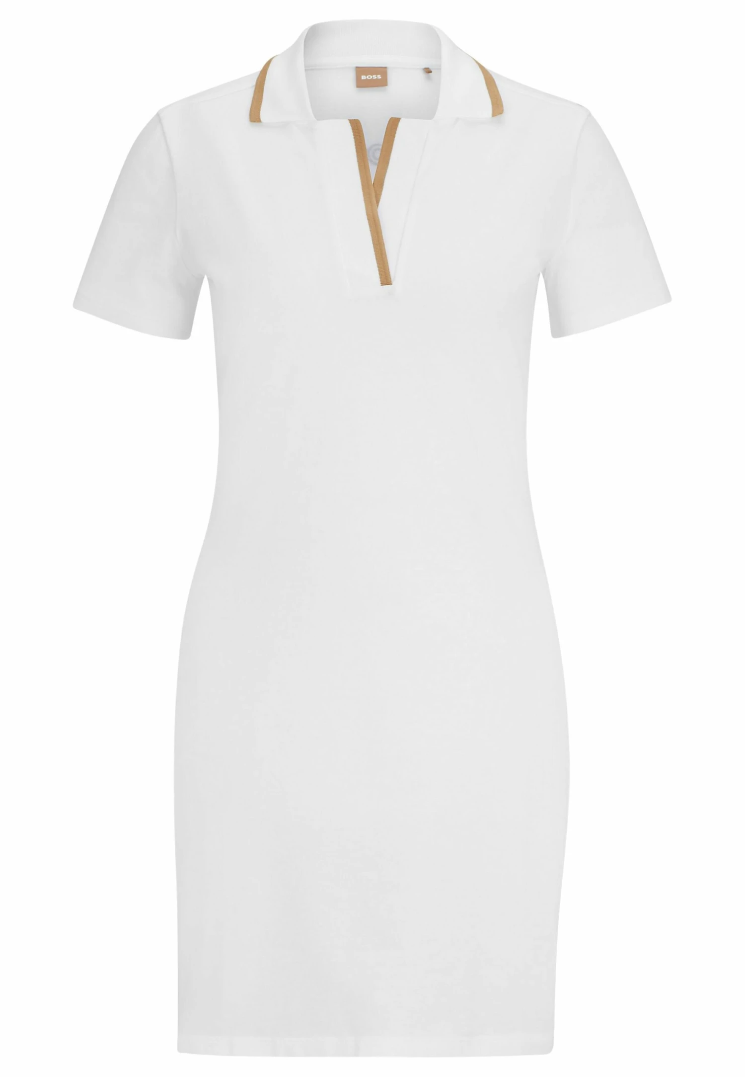 Boss C Eball In - Shift Dress - White 8 Boss C Eball In - Shift Dress - White - Image 6