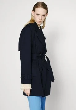 Boss Crinzy - Trenchcoat - Dark Blue -Boss Shop 3c9a00a4977a4a66a8e3dd1dbf80b844