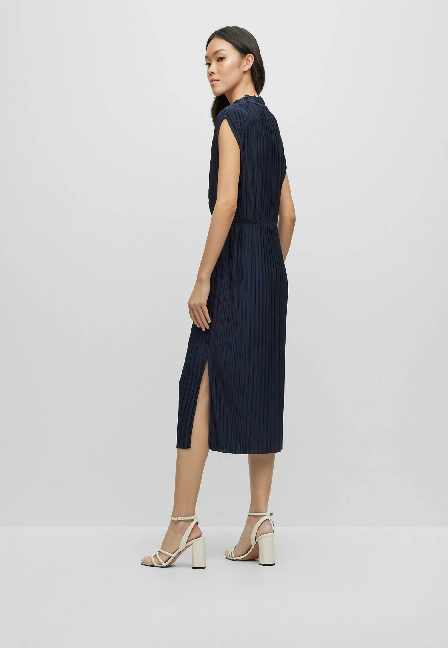 Boss Emals - Day Dress - Dark Blue Four 4 Boss Emals - Day Dress - Dark Blue Four - Image 2