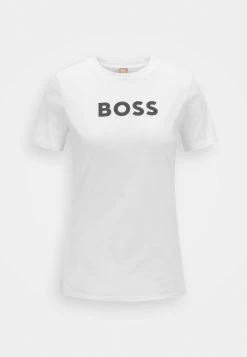 Boss Print T-Shirt - White -Boss Shop 3d980f424b1247f29d3f711c6fc44362