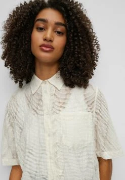 Boss C Babos - Button-Down Blouse - Natural Eighteen -Boss Shop 3e53029bb61f486a8664779d9c230c0a